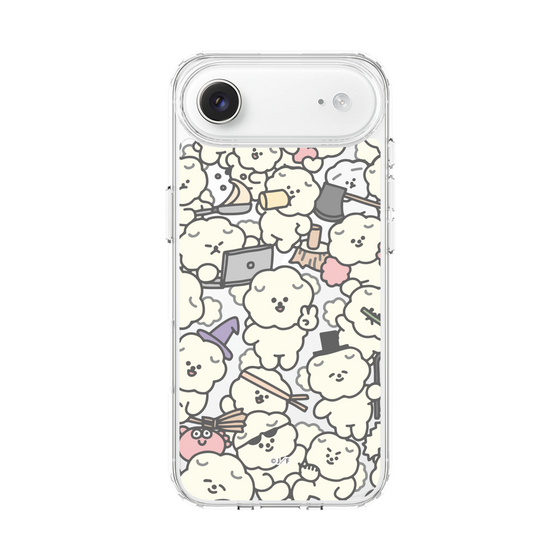 Slim Protection Case［ Mossari Mosao - Fluffy - Clear ］