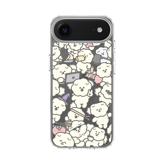 Slim Protection Case［ Mossari Mosao - Fluffy - Clear ］