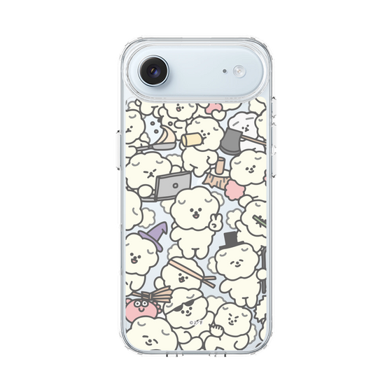 Slim Protection Case［ Mossari Mosao - Fluffy - Clear ］