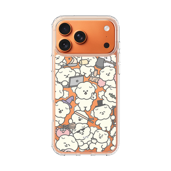 Slim Protection Case［ Mossari Mosao - Fluffy - Clear ］