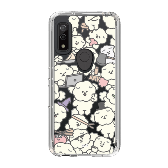 Slim Protection Case［ Mossari Mosao - Fluffy - Clear ］