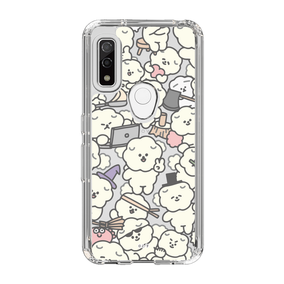 Slim Protection Case［ Mossari Mosao - Fluffy - Clear ］