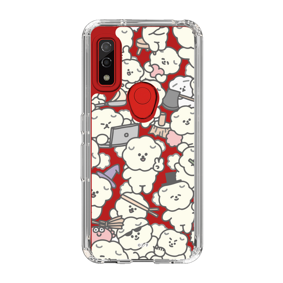 Slim Protection Case［ Mossari Mosao - Fluffy - Clear ］