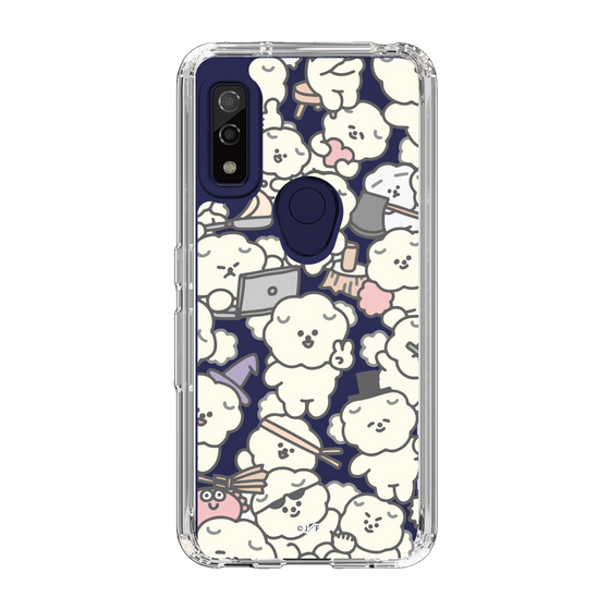 Slim Protection Case［ Mossari Mosao - Fluffy - Clear ］