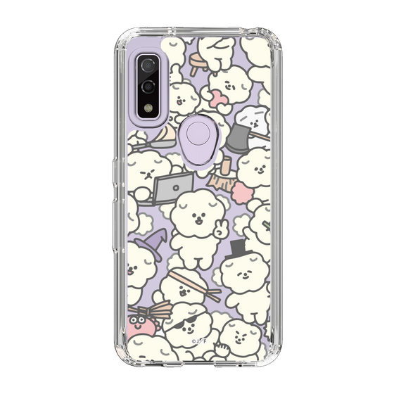 Slim Protection Case［ Mossari Mosao - Fluffy - Clear ］