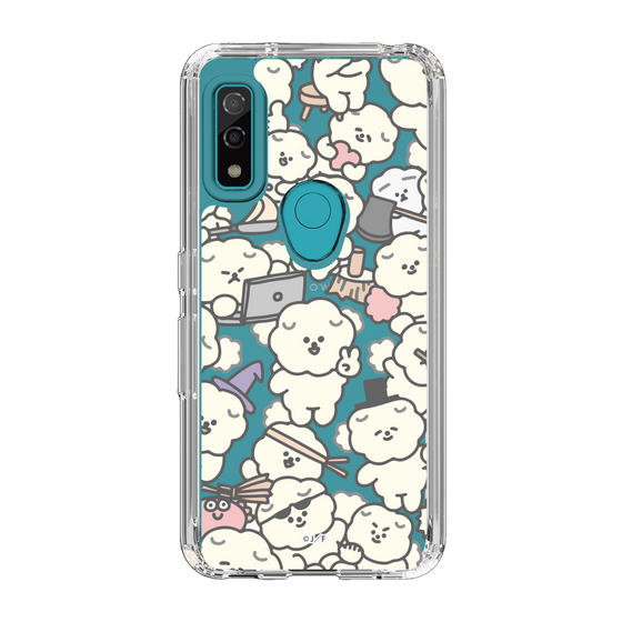 Slim Protection Case［ Mossari Mosao - Fluffy - Clear ］
