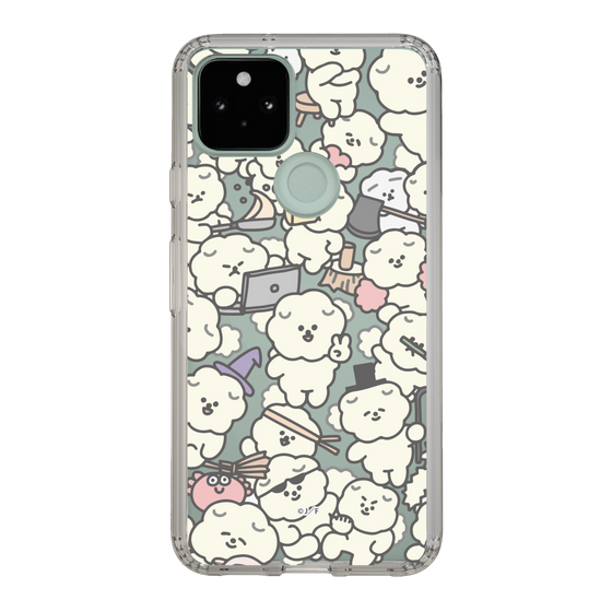 Slim Protection Case［ Mossari Mosao - Fluffy - Clear ］