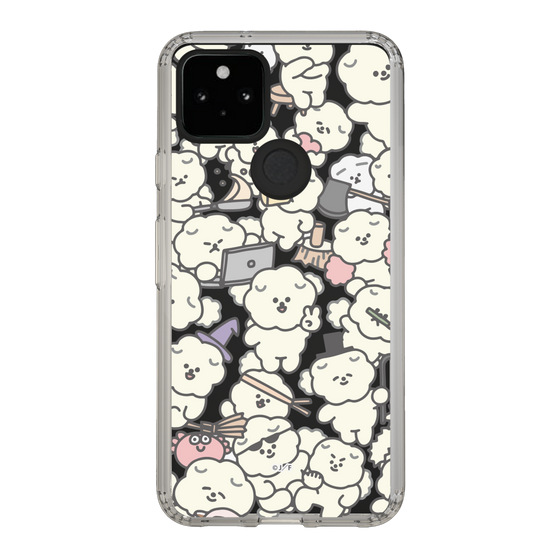 Slim Protection Case［ Mossari Mosao - Fluffy - Clear ］