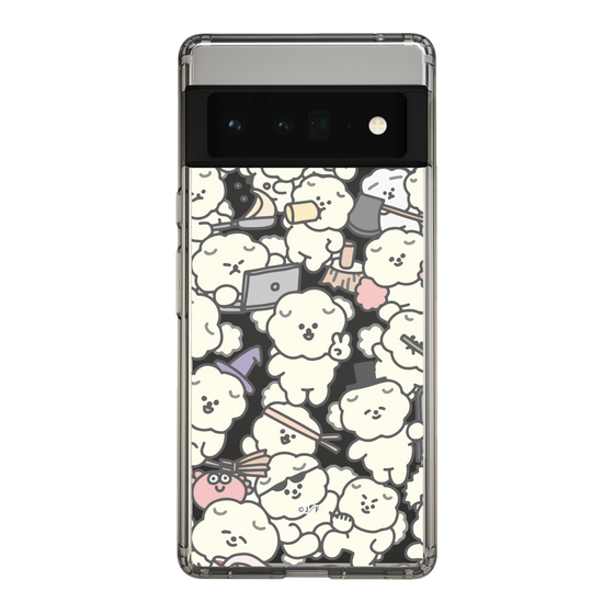 Slim Protection Case［ Mossari Mosao - Fluffy - Clear ］