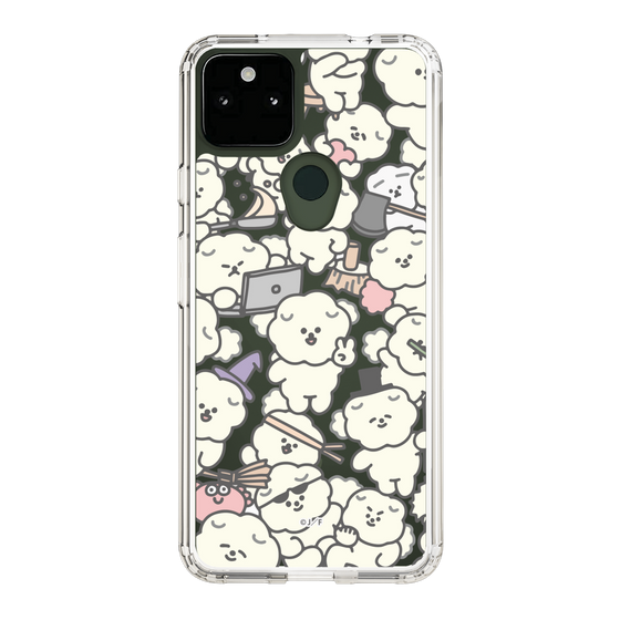 Slim Protection Case［ Mossari Mosao - Fluffy - Clear ］