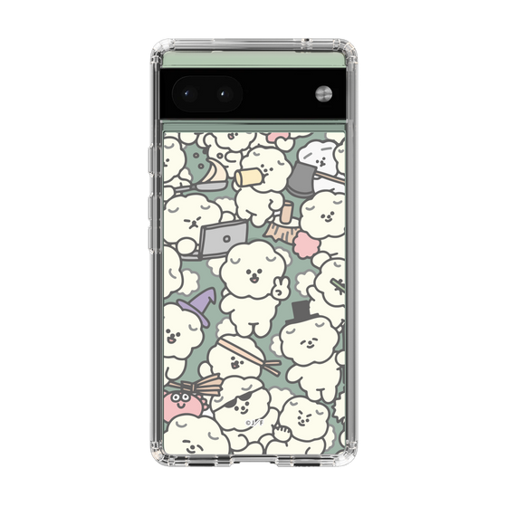 Slim Protection Case［ Mossari Mosao - Fluffy - Clear ］
