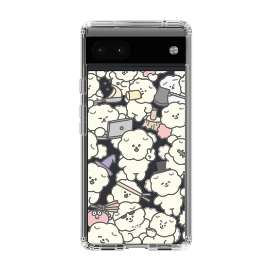 Slim Protection Case［ Mossari Mosao - Fluffy - Clear ］
