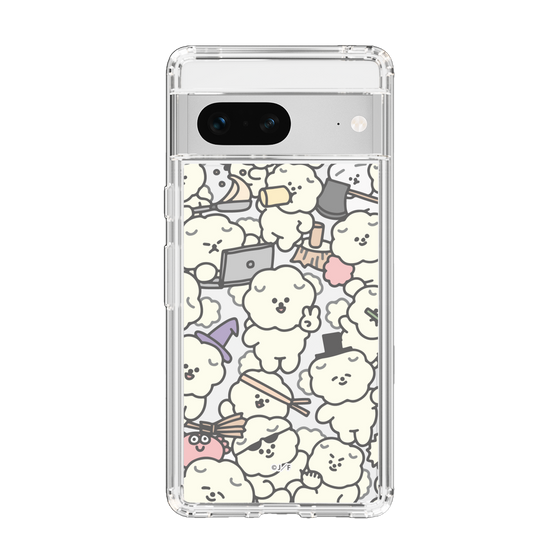 Slim Protection Case［ Mossari Mosao - Fluffy - Clear ］