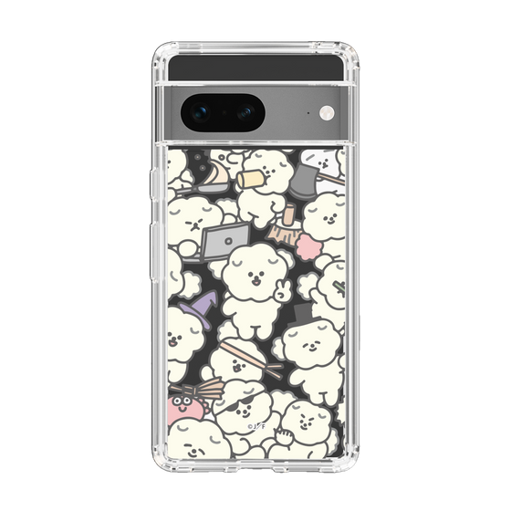 Slim Protection Case［ Mossari Mosao - Fluffy - Clear ］