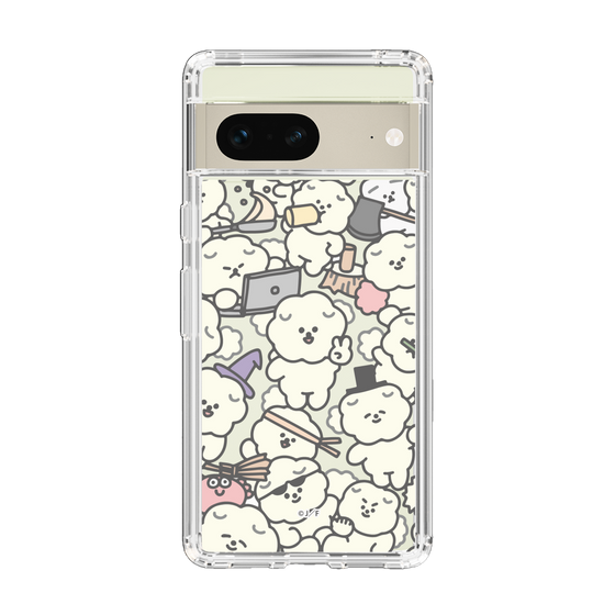 Slim Protection Case［ Mossari Mosao - Fluffy - Clear ］