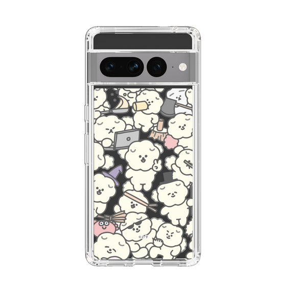 Slim Protection Case［ Mossari Mosao - Fluffy - Clear ］
