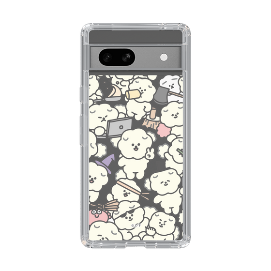 Slim Protection Case［ Mossari Mosao - Fluffy - Clear ］
