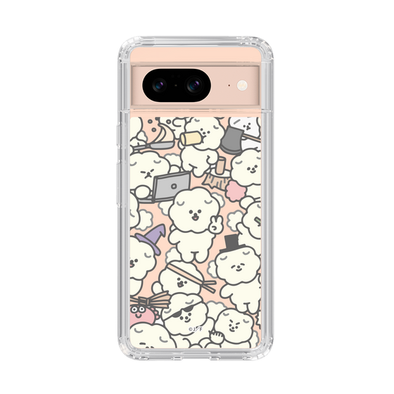 Slim Protection Case［ Mossari Mosao - Fluffy - Clear ］