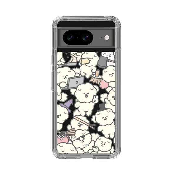 Slim Protection Case［ Mossari Mosao - Fluffy - Clear ］