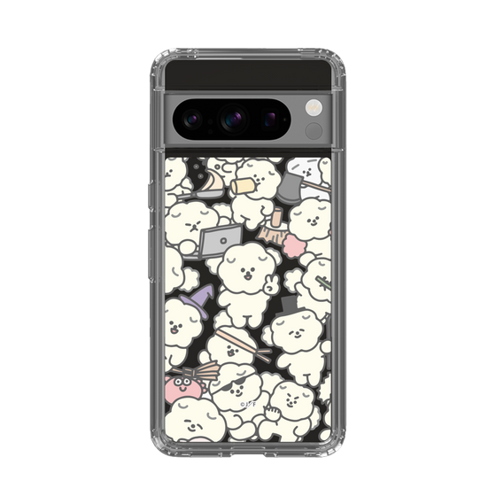Slim Protection Case［ Mossari Mosao - Fluffy - Clear ］