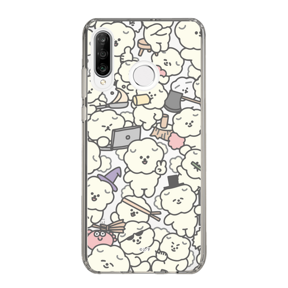 Slim Protection Case［ Mossari Mosao - Fluffy - Clear ］
