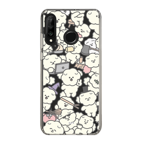 Slim Protection Case［ Mossari Mosao - Fluffy - Clear ］
