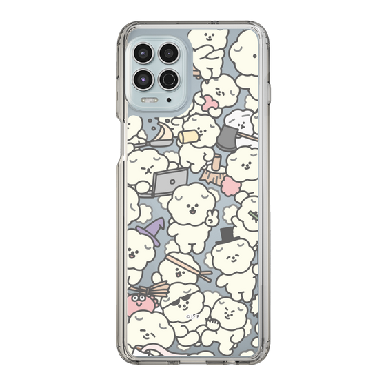 Slim Protection Case［ Mossari Mosao - Fluffy - Clear ］