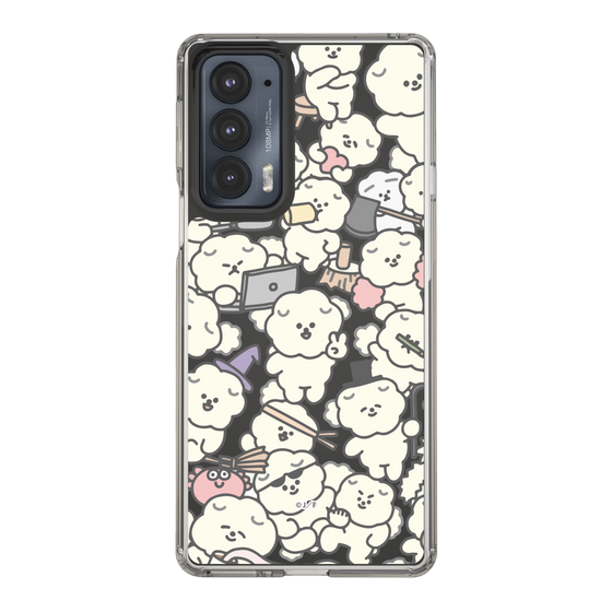 Slim Protection Case［ Mossari Mosao - Fluffy - Clear ］