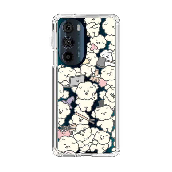 Slim Protection Case［ Mossari Mosao - Fluffy - Clear ］