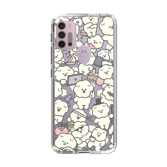 Slim Protection Case［ Mossari Mosao - Fluffy - Clear ］