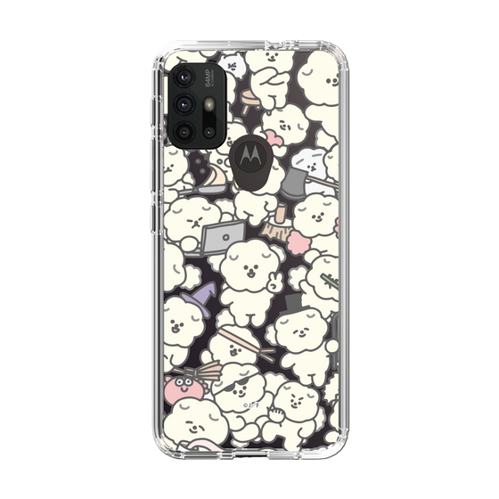 Slim Protection Case［ Mossari Mosao - Fluffy - Clear ］