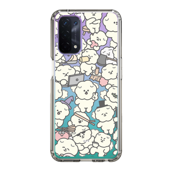 Slim Protection Case［ Mossari Mosao - Fluffy - Clear ］