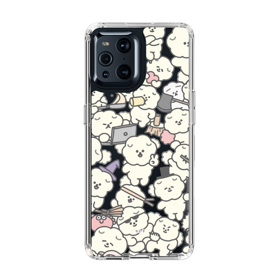 Slim Protection Case［ Mossari Mosao - Fluffy - Clear ］