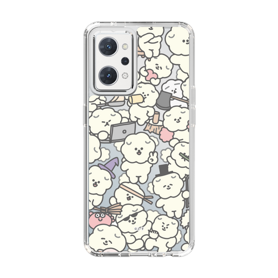 Slim Protection Case［ Mossari Mosao - Fluffy - Clear ］