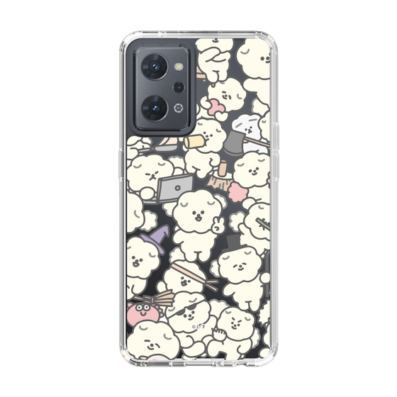 Slim Protection Case［ Mossari Mosao - Fluffy - Clear ］