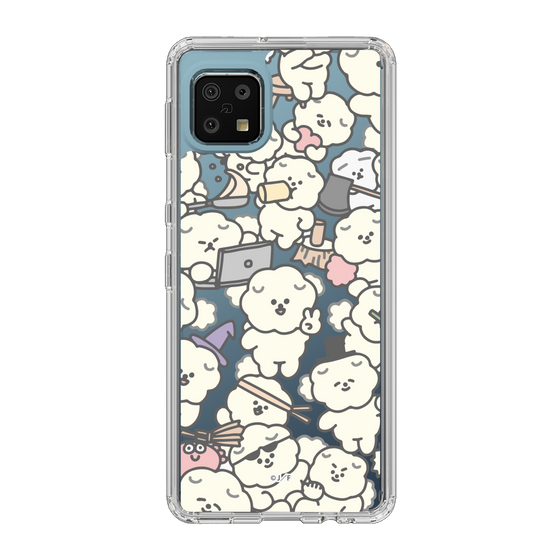 Slim Protection Case［ Mossari Mosao - Fluffy - Clear ］
