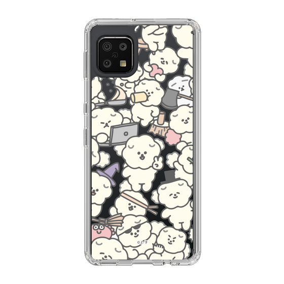 Slim Protection Case［ Mossari Mosao - Fluffy - Clear ］