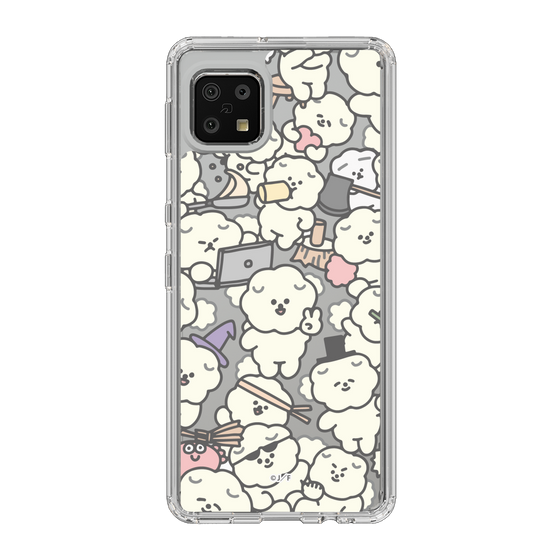 Slim Protection Case［ Mossari Mosao - Fluffy - Clear ］