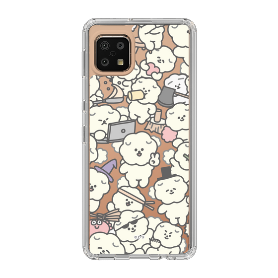 Slim Protection Case［ Mossari Mosao - Fluffy - Clear ］