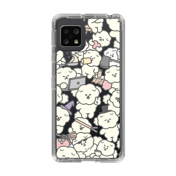 Slim Protection Case［ Mossari Mosao - Fluffy - Clear ］