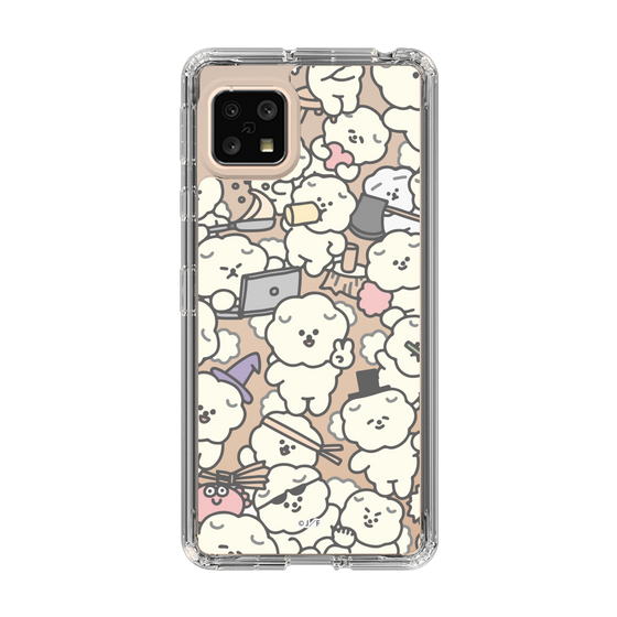 Slim Protection Case［ Mossari Mosao - Fluffy - Clear ］