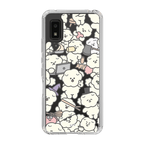 Slim Protection Case［ Mossari Mosao - Fluffy - Clear ］