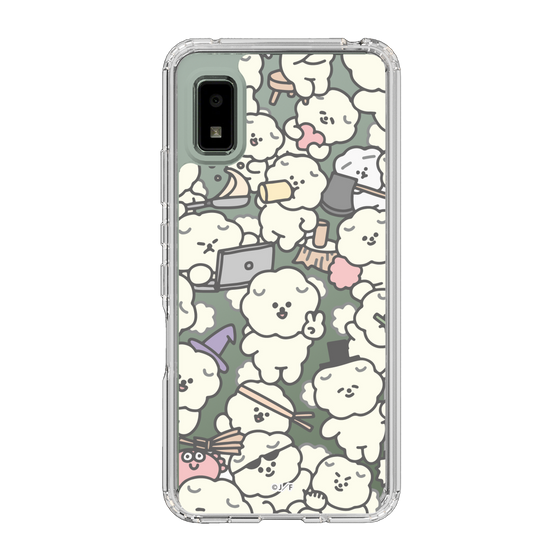 Slim Protection Case［ Mossari Mosao - Fluffy - Clear ］