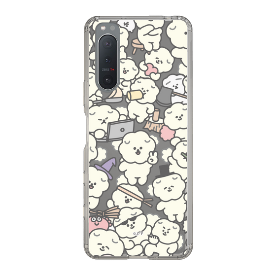 Slim Protection Case［ Mossari Mosao - Fluffy - Clear ］