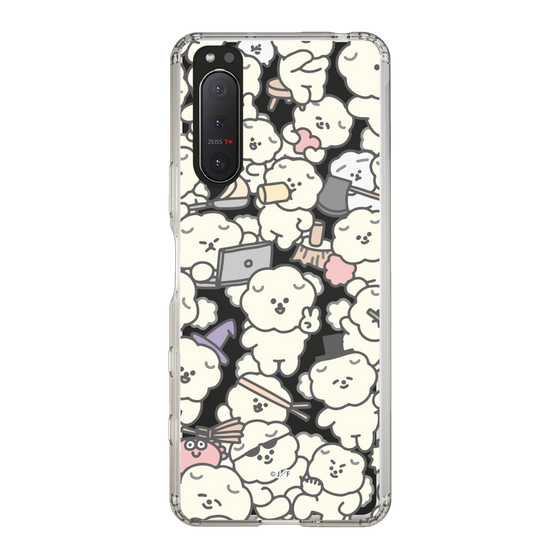 Slim Protection Case［ Mossari Mosao - Fluffy - Clear ］