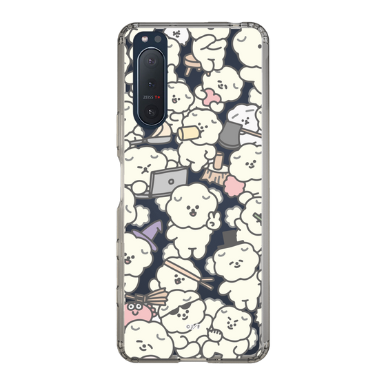 Slim Protection Case［ Mossari Mosao - Fluffy - Clear ］