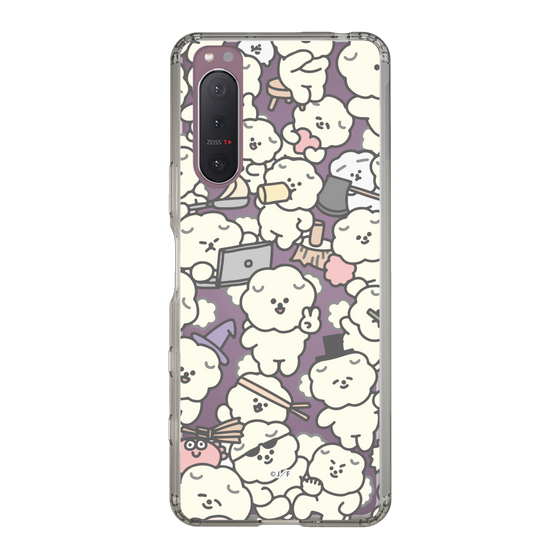 Slim Protection Case［ Mossari Mosao - Fluffy - Clear ］