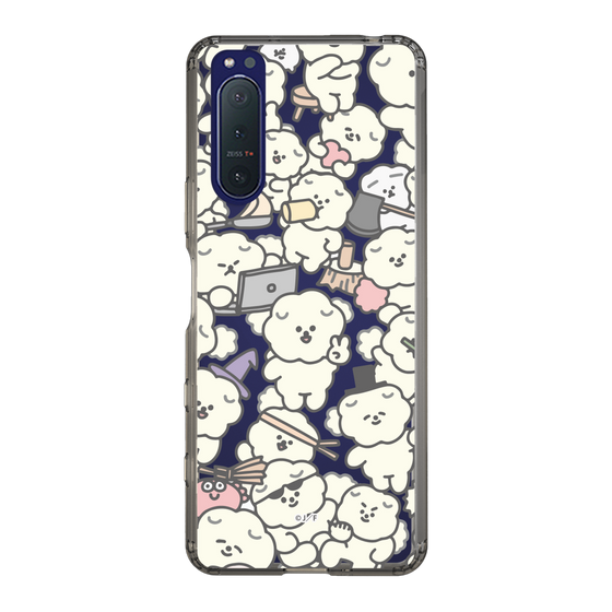 Slim Protection Case［ Mossari Mosao - Fluffy - Clear ］