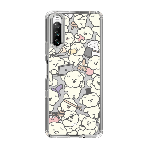 Slim Protection Case［ Mossari Mosao - Fluffy - Clear ］