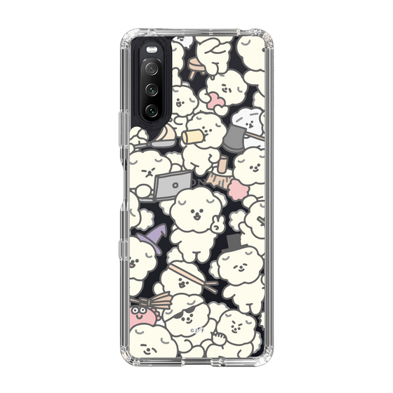 Slim Protection Case［ Mossari Mosao - Fluffy - Clear ］